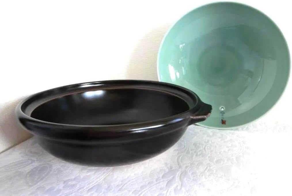 エジリー ホーロー鍋 ファミリーバニー 保温トレー付 ♥40年前の